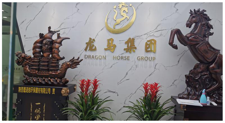 陜西龍馬集團公司文化墻